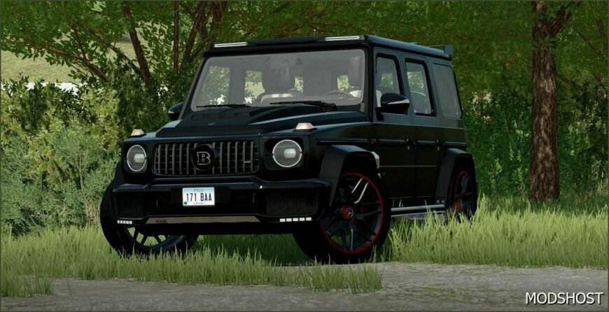 FS22 Mercedes-Benz Car Mod: Brabus G800 V1.2 (Featured)