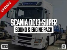 ETS2 Scania Mod: Dc13-Super Sound & Engine Pack (G5) V1.1 (Featured)