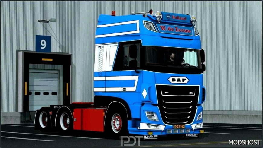 ETS2 DAF Truck Mod: XF 116 William DE Zeeuw V15 1.50 (Featured)