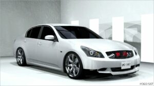 BeamNG Infiniti Car Mod: G37 0.32 (Featured)