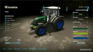 FS22 Tractor Mod: Armatrac 1104 Rust Edition V1.3 (Featured)