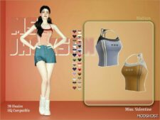 Sims 4 Everyday Clothes Mod: Madison TOP (Featured)