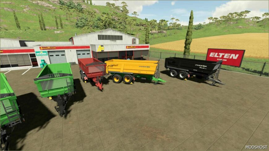 FS22 Joskin Trailer Mod: 7000 Advantage V1.0.0.1 (Featured)