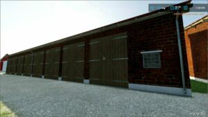 FS22 Placeable Mod: 8 Door Hall (Image #2)