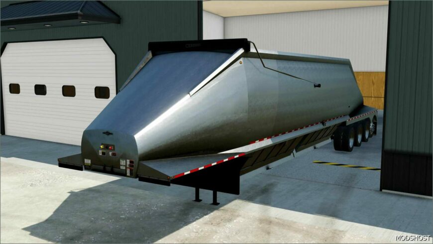 FS22 Trailer Mod: Beall Bullet Quad Axle Belly Dump V1.0.0.2 (Featured)