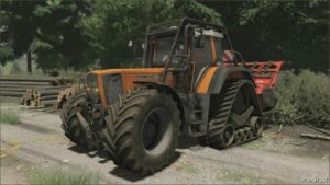 FS22 Fendt Tractor Mod: Favorit 800/900 Crawlers, Forest, Full Animation V1.0.1 (Image #4)