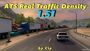 ATS Realistic Mod: Real Traffic Density 1.51.A (Featured)