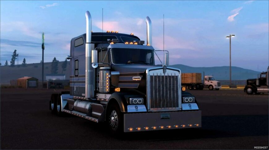 ATS Kenworth Part Mod: W900L Add-Ons V1.9 (Featured)