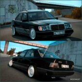 ETS2 Mercedes-Benz Car Mod: W124 300D 1.51 (Featured)