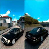 ETS2 Mercedes-Benz Car Mod: W124 300D 1.51 (Image #2)