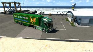 ETS2 DAF Truck Mod: EVO Wing V12 + Trailer 1.51 (Image #3)