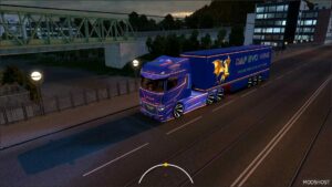 ETS2 DAF Truck Mod: EVO Wing V12 + Trailer 1.51 (Image #5)