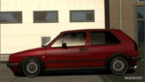 ETS2 Volkswagen Car Mod: Golf GTI 16V MK2 1.51 (Image #2)