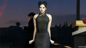 GTA 5 Player Mod: ADA Wong Resident Evil 4 – (Amanda Replacement) (Featured)