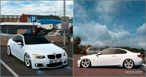 ETS2 BMW Car Mod: 3 Series E92 M-Tech 1.51 (Featured)