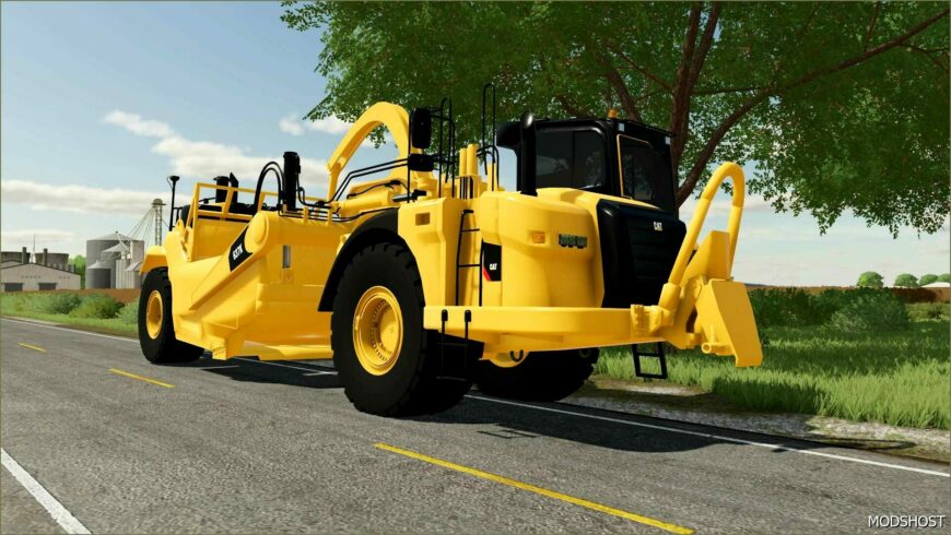 FS22 Caterpillar Forklift Mod: 637K V2.1.0.1 (Featured)