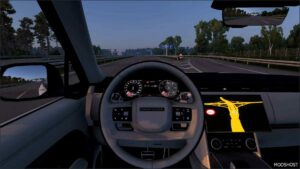 ETS2 Car Mod: Range Rover Sport SE 2023 V1.5 1.51 (Image #3)