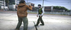 GTA 5 Player Mod: GTA IV Badman Add-On PED (Image #4)