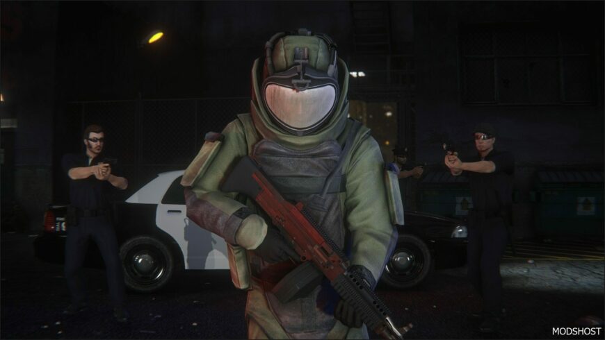 GTA 5 Player Mod: EOD Suit for MP Male (Featured)