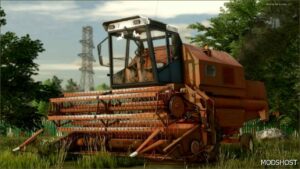 FS22 Bizon Combine Mod: FMZ Bizon Rekord Z-058/1 V1.4 (Image #4)