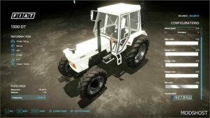 FS22 Fiat Tractor Mod: 1300DT Rust Edition (Image #3)