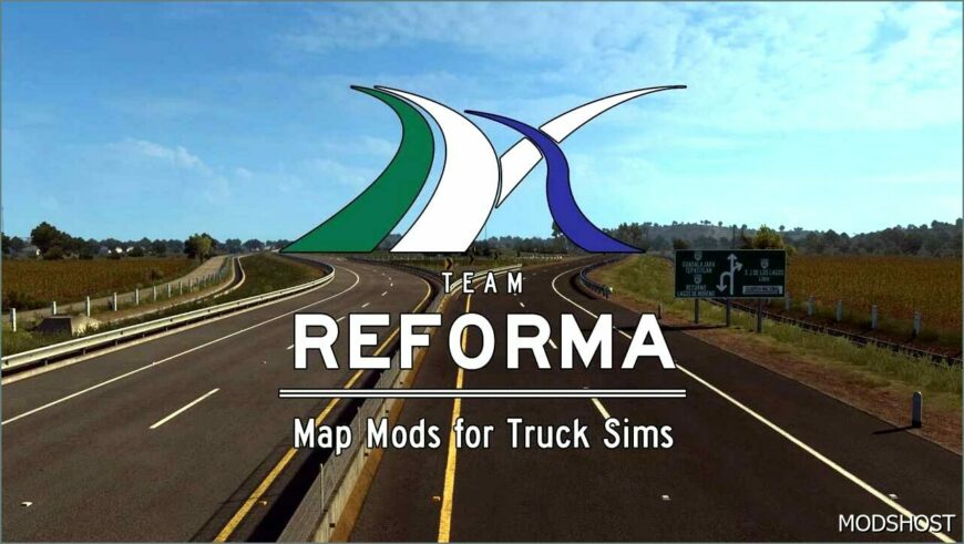 ETS2 Map Mod: Reforma V2.7.7.1.1.51 (Featured)