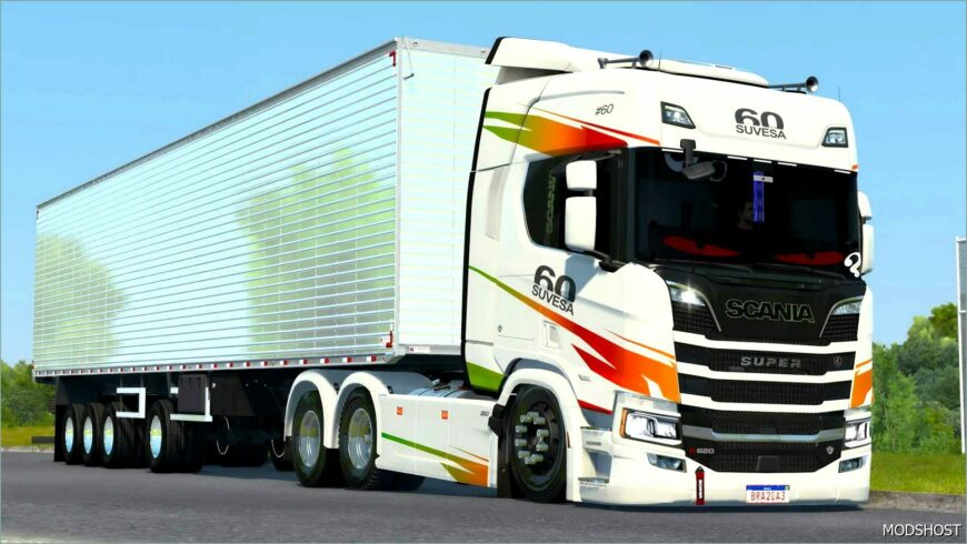 ETS2 Scania Truck Mod: NTG V4.0 1.51 (Featured)