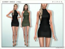 Sims 4 Everyday Clothes Mod: Audrey Dress. (Featured)