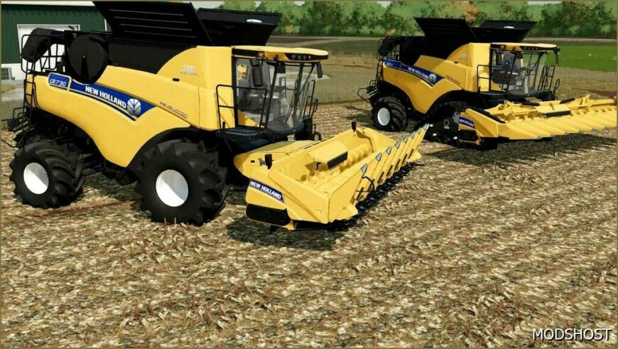 FS22 Mod: CNH 8 ROW Corn Headers Fully Animated (Featured)