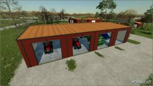 FS22 Placeable Mod: Modern Medium Workshop (Image #5)