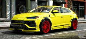 GTA 5 Lamborghini Vehicle Mod: Urus Liberty Walk (Featured)