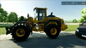 FS22 Volvo Forklift Mod: L120H V1.1 (Image #8)