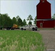 FS22 Ford Car Mod: 1986 Ford F350 John Deere Dealer Truck (Image #6)