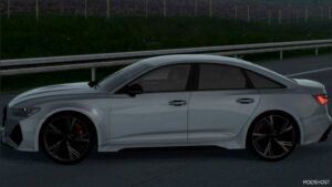 ETS2 Audi Car Mod: RS6 Sedan C8 2023 1.51 (Featured)