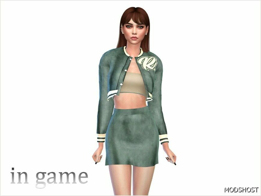 Sims 4 Teen Clothes Mod: Varsity SET (Featured)