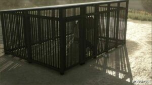 FS22 Placeable Mod: Metal DOG Playpen (Image #3)