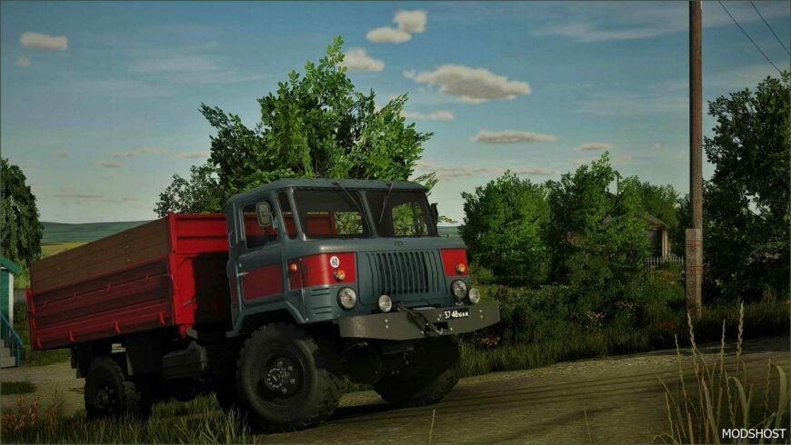 FS22 Truck Mod: GAZ-66 V1.6.1 (Featured)