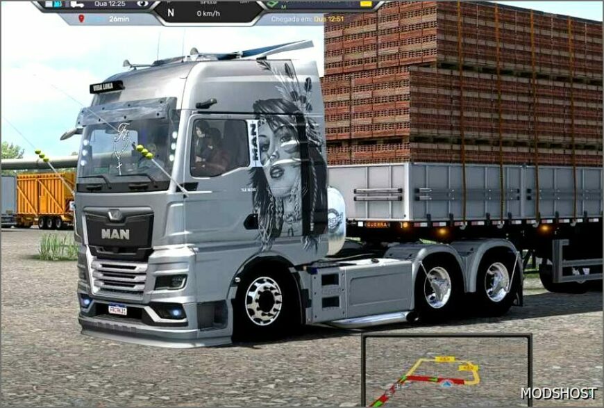 ETS2 MAN Part Mod: TGX 2020 1.50 (Featured)