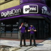 GTA 5 Player Mod: Digital DEN Clothing for MP Male / Female (Image #2)