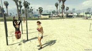 GTA 5 Player Mod: Better Muscle Female (Image #3)