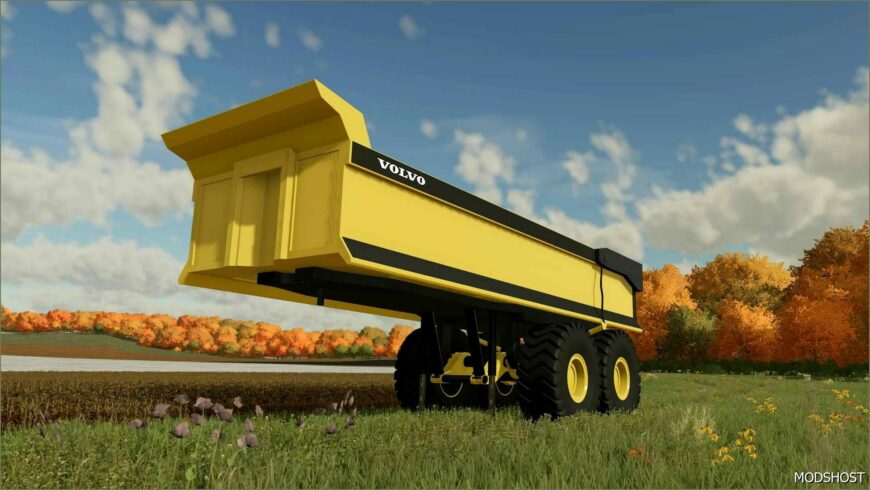 FS22 Volvo Trailer Mod: A40G Maxxim 700 (Featured)