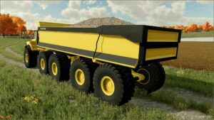 FS22 Volvo Trailer Mod: A40G Maxxim 700 (Image #4)