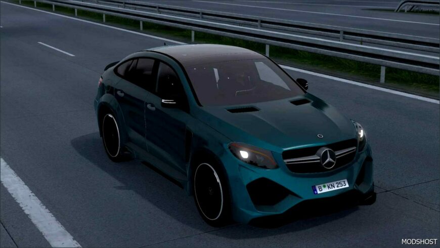 ETS2 Mercedes-Benz Car Mod: 2016 Mercedes-Benz AMG GLE 63 S 1.51 (Featured)