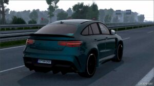 ETS2 Mercedes-Benz Car Mod: 2016 Mercedes-Benz AMG GLE 63 S 1.51 (Image #4)