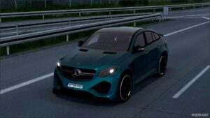 ETS2 Mercedes-Benz Car Mod: 2016 Mercedes-Benz AMG GLE 63 S 1.51 (Image #5)