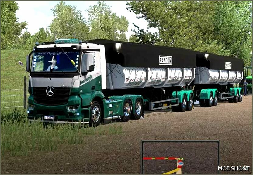 ETS2 Mercedes-Benz Truck Mod: Mercedes Benz Antos 1.51 (Featured)