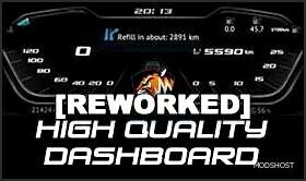 ETS2 DAF Mod: High Quality Dashboard - DAF 2021 XG & XG+ Blind Spot Update V2.6.3 (Featured)