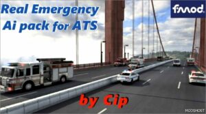 ATS Traffic Mod: Real Emergency AI Pack 1.51 Base Edition (Featured)