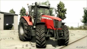 FS22 Massey Ferguson Tractor Mod: 7700S V1.2 (Featured)