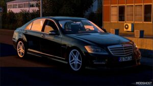 ETS2 Mercedes-Benz Car Mod: Mercedes Benz S65 AMG W221 1.51 (Featured)